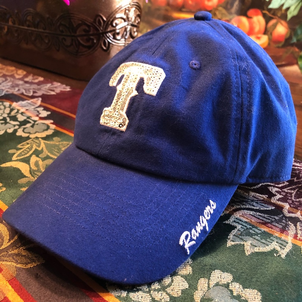 Texas Rangers Women’s Cap. Bling T